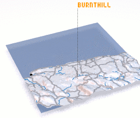 3d view of Burnt Hill