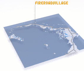 3d view of Fire Road Village