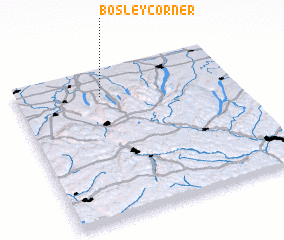 3d view of Bosley Corner