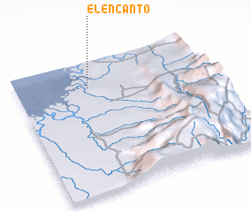 3d view of El Encanto