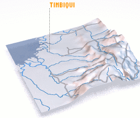 3d view of Timbiquí