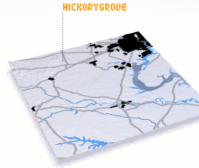 3d view of Hickory Grove