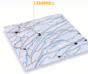 3d view of Cedar Hill