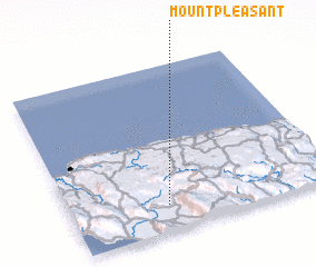 3d view of Mount Pleasant