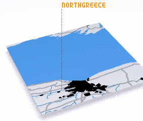 3d view of North Greece