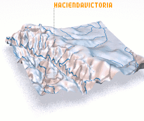 3d view of Hacienda Victoria