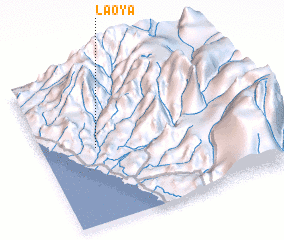 3d view of La Oya