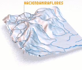 3d view of Hacienda Miraflores