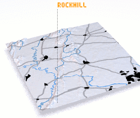 3d view of Rock Hill