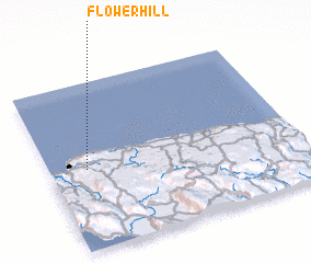 3d view of Flower Hill