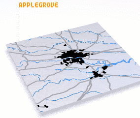 3d view of Apple Grove