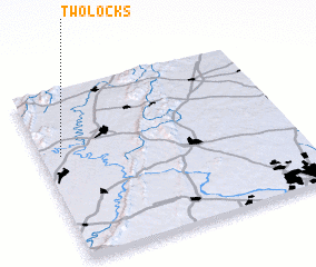 3d view of Two Locks