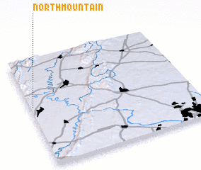 3d view of North Mountain
