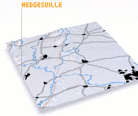 3d view of Hedgesville