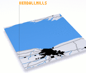 3d view of Kendall Mills