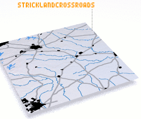 3d view of Strickland Crossroads