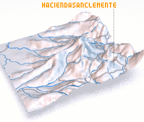 3d view of Hacienda San Clemente