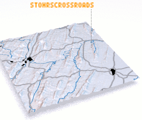 3d view of Stohrs Crossroads