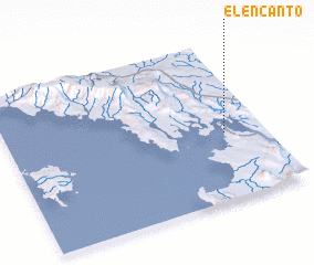 3d view of El Encanto