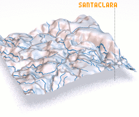 3d view of Santa Clara