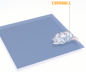 3d view of Cornwall