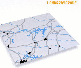 3d view of Lombardy Grove