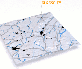 3d view of Glass City