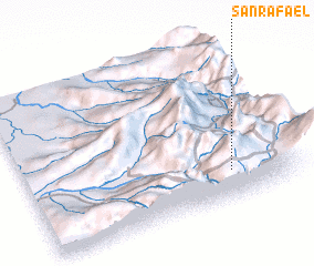 3d view of San Rafael