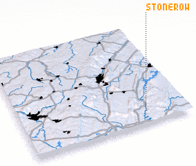 3d view of Stone Row