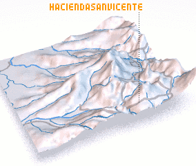 3d view of Hacienda San Vicente