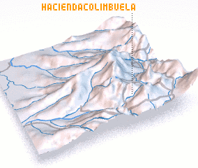 3d view of Hacienda Colimbuela