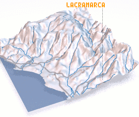 3d view of Lacramarca