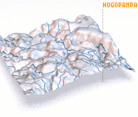 3d view of Hogo Pampa