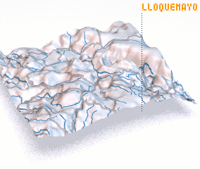 3d view of Lloquemayo