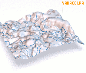 3d view of Yanacolpa