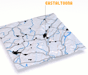 3d view of East Altoona