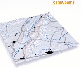 3d view of Stony Point