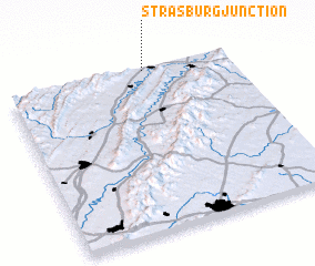 3d view of Strasburg Junction