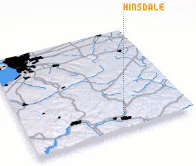 3d view of Hinsdale