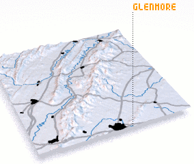 3d view of Glenmore