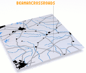 3d view of Beaman Crossroads