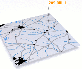 3d view of Rosin Hill