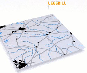 3d view of Lees Mill