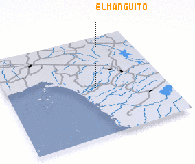 3d view of El Manguito