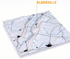 3d view of Blaineville