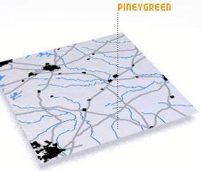 3d view of Piney Green