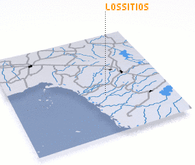 3d view of Los Sitios