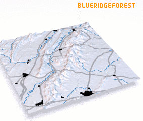 3d view of Blueridge Forest
