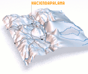 3d view of Hacienda Palama