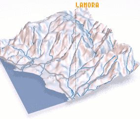 3d view of La Mora